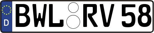 BWL-RV58