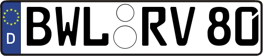 BWL-RV80