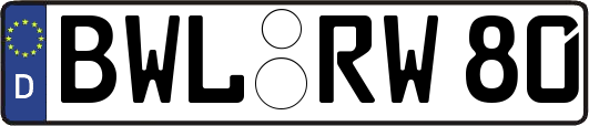 BWL-RW80