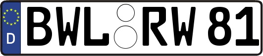 BWL-RW81