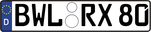 BWL-RX80