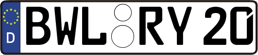 BWL-RY20