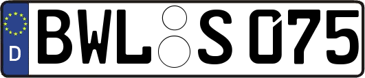 BWL-S075