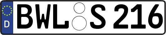 BWL-S216
