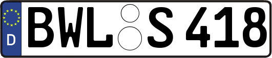 BWL-S418