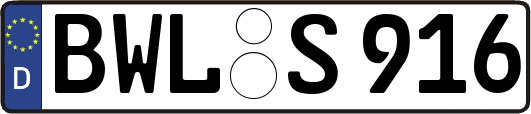 BWL-S916