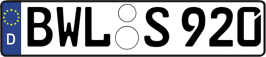 BWL-S920