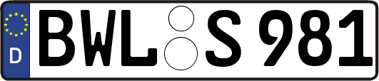 BWL-S981