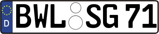 BWL-SG71