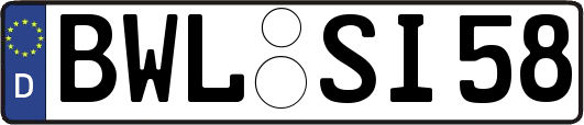 BWL-SI58