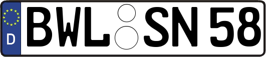 BWL-SN58