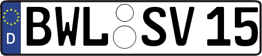 BWL-SV15