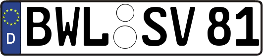 BWL-SV81