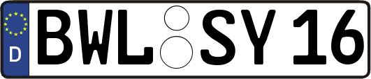 BWL-SY16