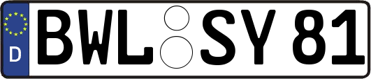 BWL-SY81