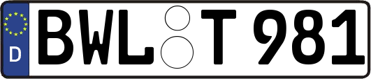 BWL-T981