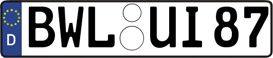 BWL-UI87