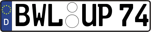 BWL-UP74