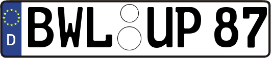 BWL-UP87