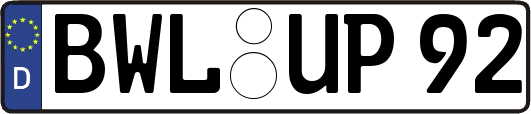 BWL-UP92