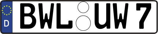 BWL-UW7