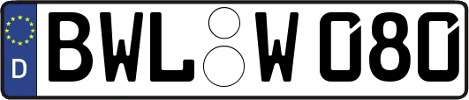 BWL-W080