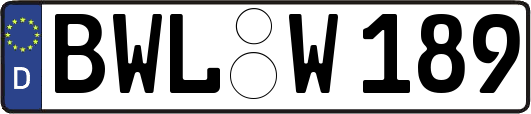 BWL-W189