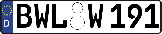 BWL-W191