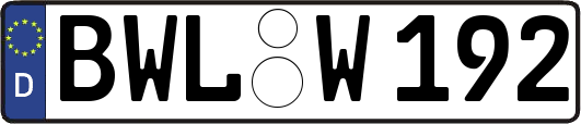 BWL-W192