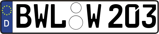 BWL-W203