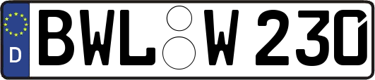 BWL-W230