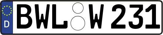 BWL-W231