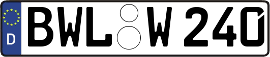 BWL-W240