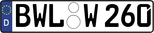 BWL-W260