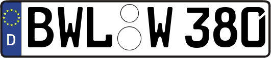 BWL-W380