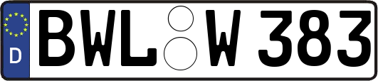 BWL-W383