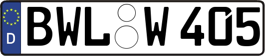 BWL-W405