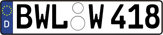 BWL-W418