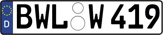 BWL-W419