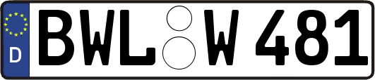 BWL-W481