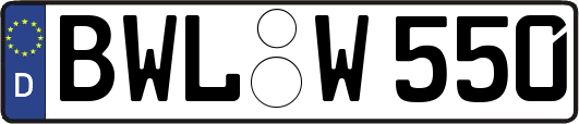 BWL-W550