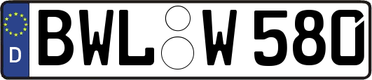 BWL-W580