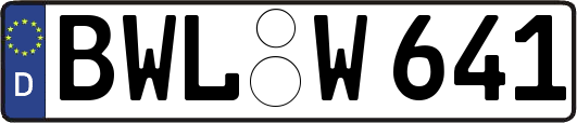 BWL-W641