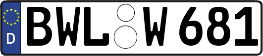 BWL-W681