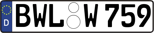 BWL-W759
