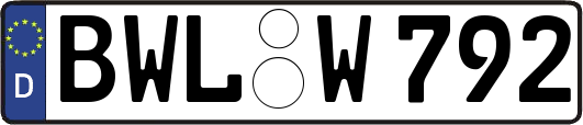 BWL-W792