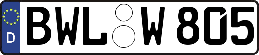 BWL-W805