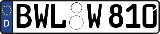 BWL-W810