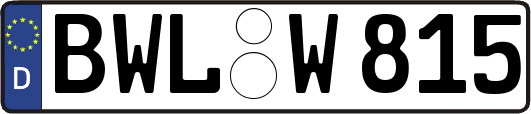 BWL-W815