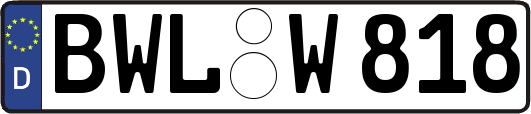 BWL-W818